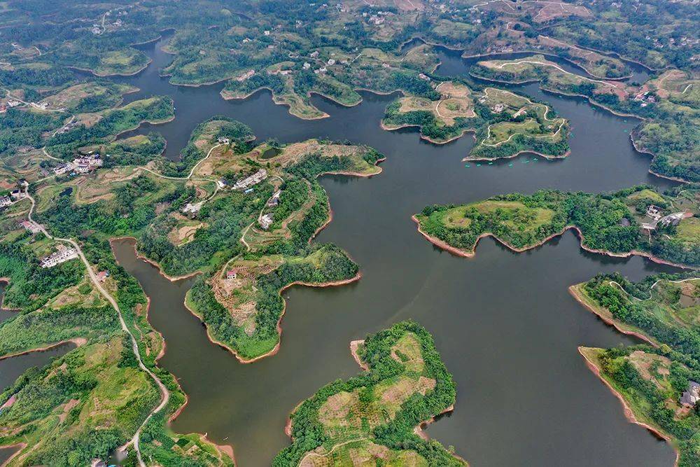 合川双龙湖地图图片