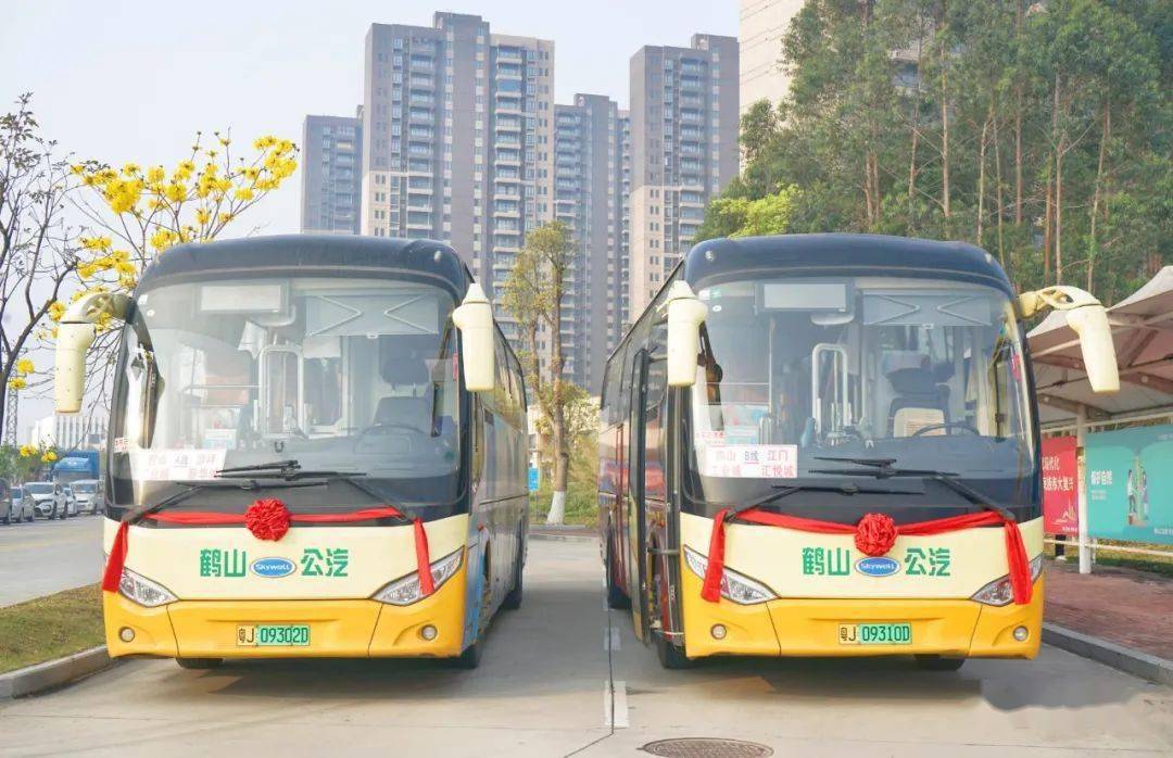 鹤山工业城两条定制公交线路正式开通!_城区_共和镇_购物
