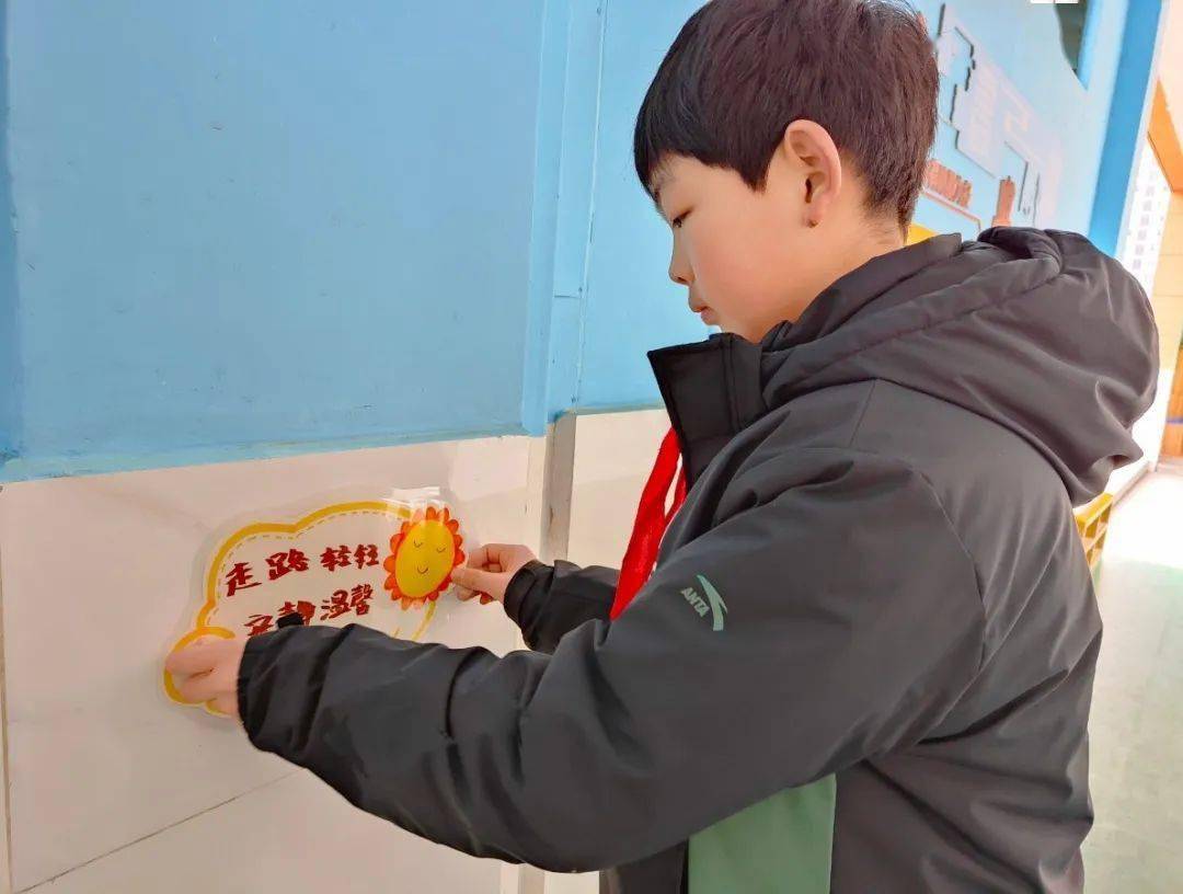 文明校園 | 千秋小學開展自制校園文明標語繪畫活動_綠色_少先_萬物