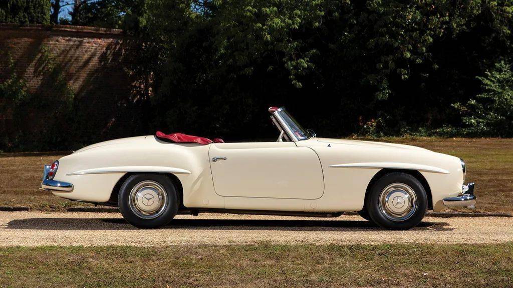 奔驰小轿跑始祖,190 sl模型试玩_搜狐汽车_搜狐网