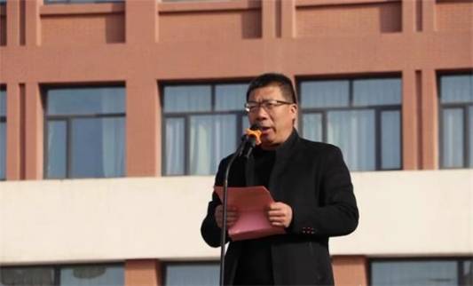 淄博博山区第六中学举行2019级中考百日誓师大会