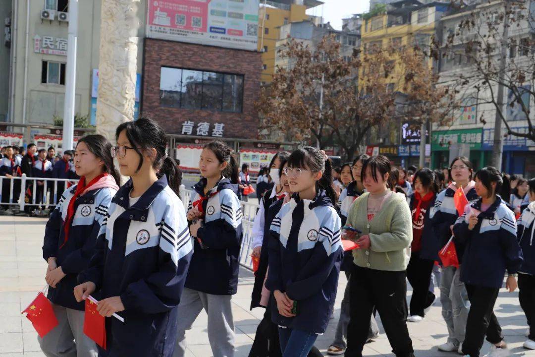 春光无限 研学正当时|龙马中学赴恩施市第一中学研学旅行_学子_校园