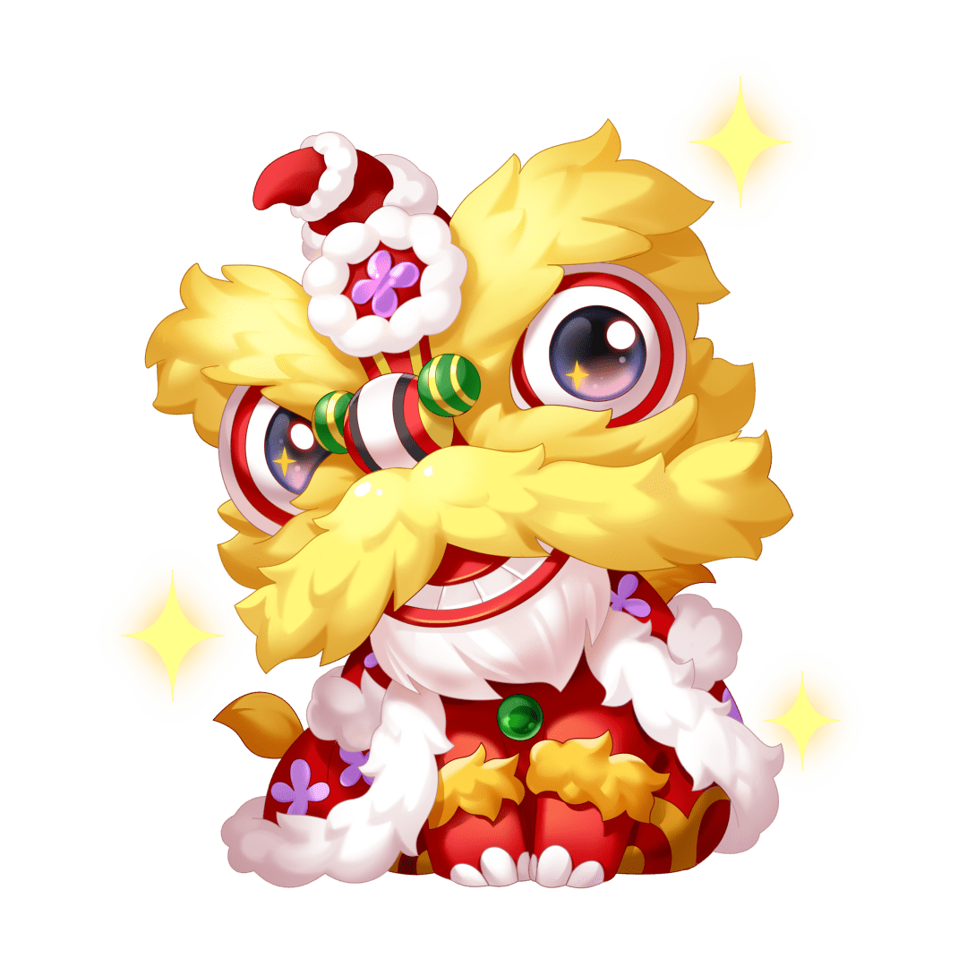 醒狮可以"国潮",也可以很可爱!