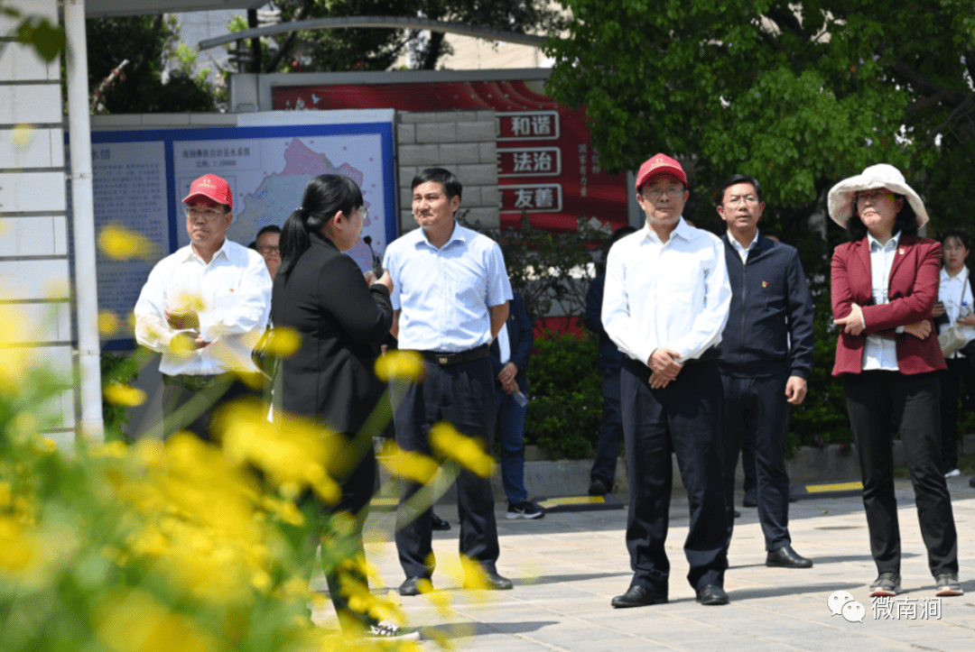 用好一线工作法,南涧以现场办公来研究文旅产业和绿美城乡建设之路
