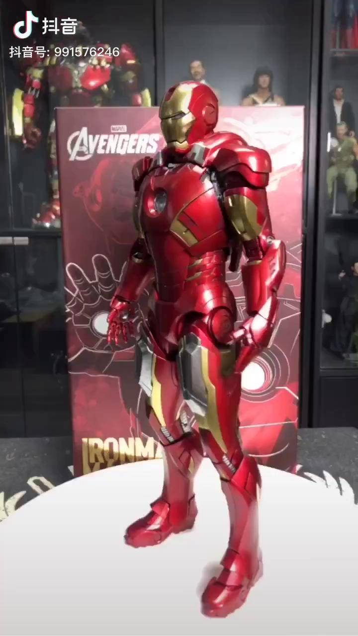 hottoys合金钢铁侠mk7(上)钢铁侠 复仇者联盟 测评