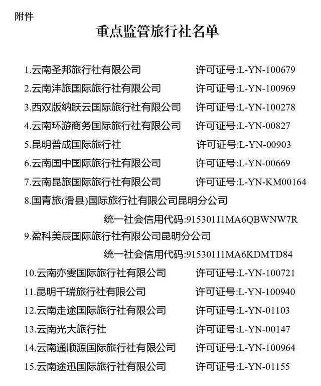 云南旅行社排行榜_云南旅游,二月投诉排名靠前的旅行社有12家连续两期榜上有名