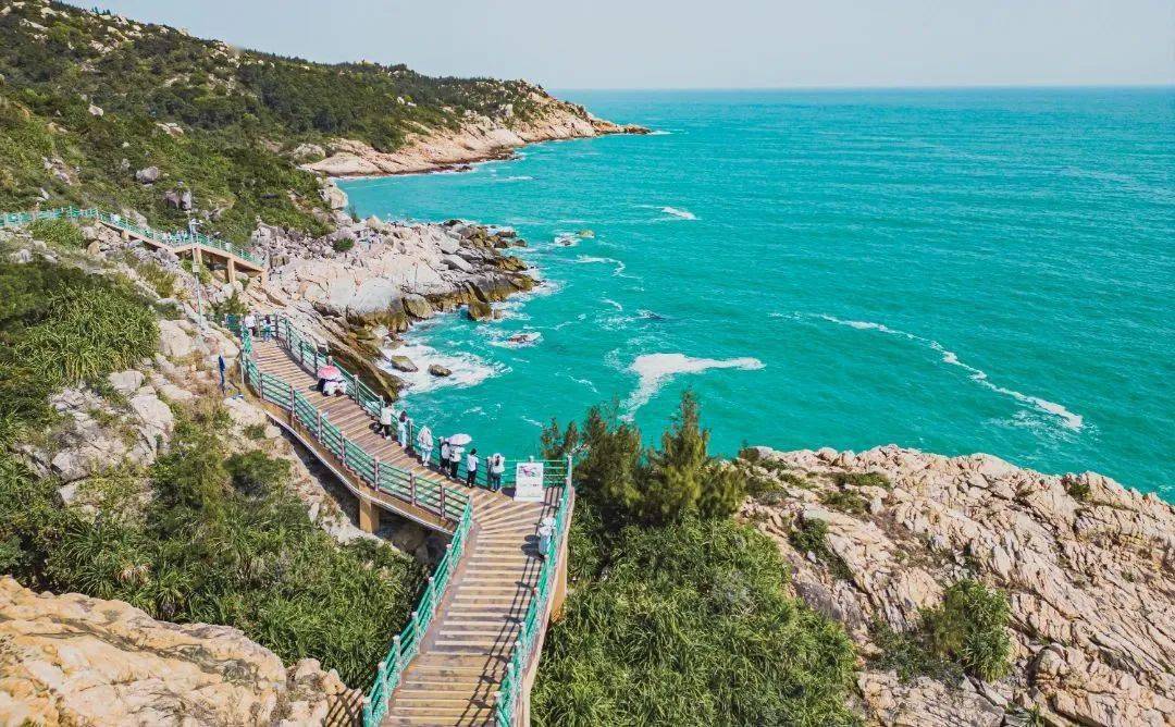 海龟湾,藏着壁纸级的海岛风光_栈道_惠东_大海