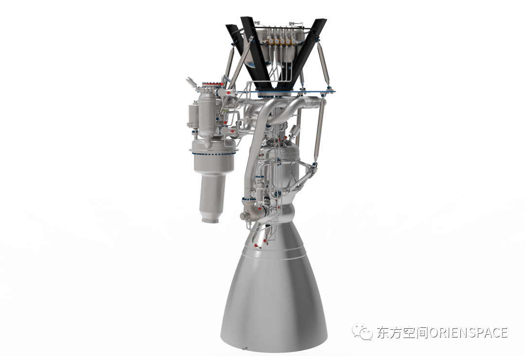 发生器是液体火箭发动机的发动机,其产生的高温高压燃气推动涡轮泵