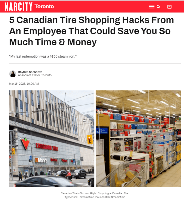 收好！Canadian Tire员工爆料省钱省时秘籍！还有免费产品尽情换_购物_店里_积分