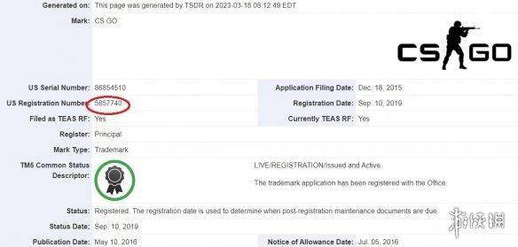 《CS：GO2》实要来了？V社已申请“CS2”商标！