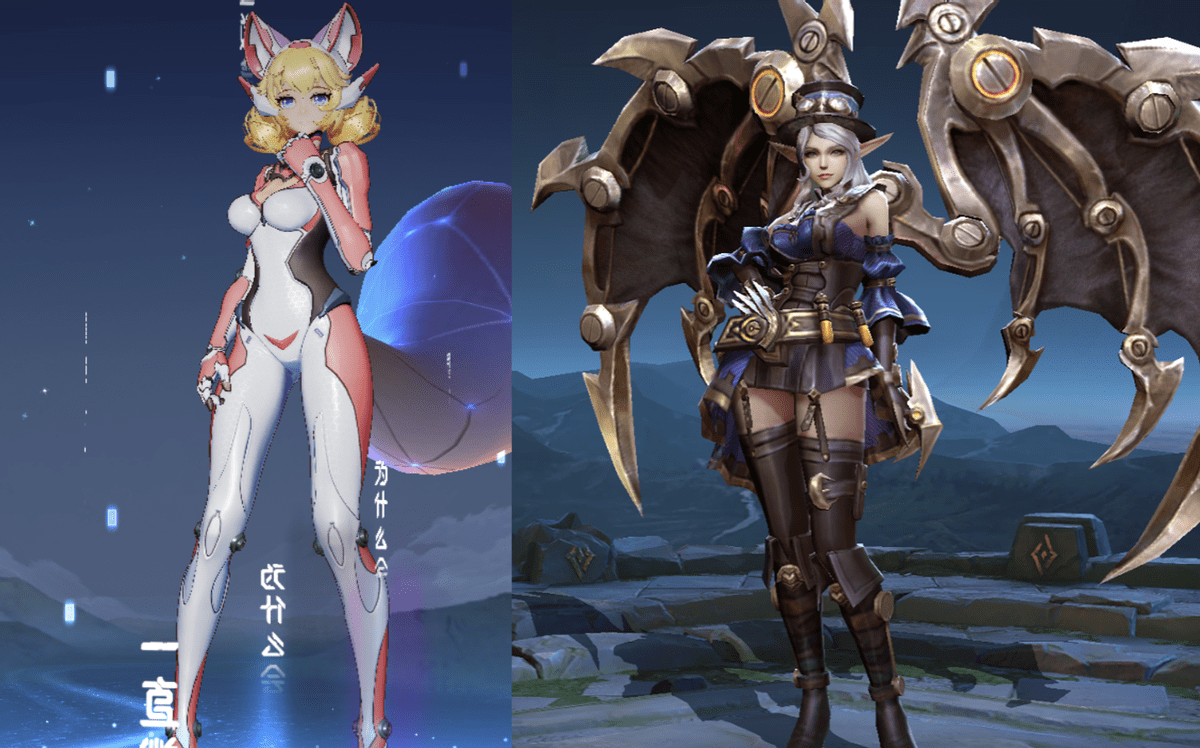 国际服妲己变成夜魔,新皮肤和九尾狐相比,谁更漂亮?_造型_尾巴_翅膀