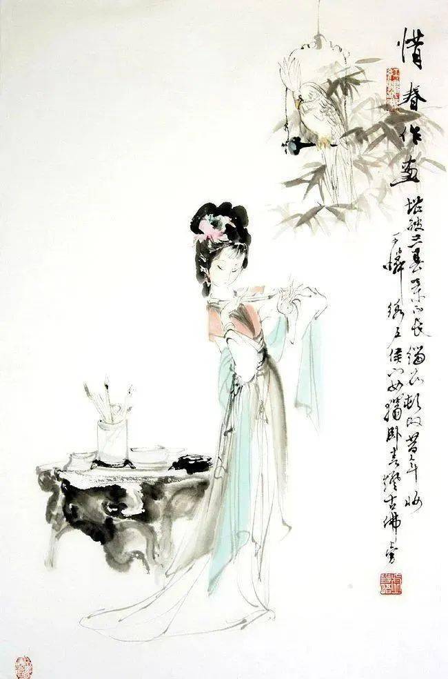 宝钗扑蝶探春吟句湘云眠芍李纨养性惜春作画熙凤弄权晴雯补裘黛玉葬花