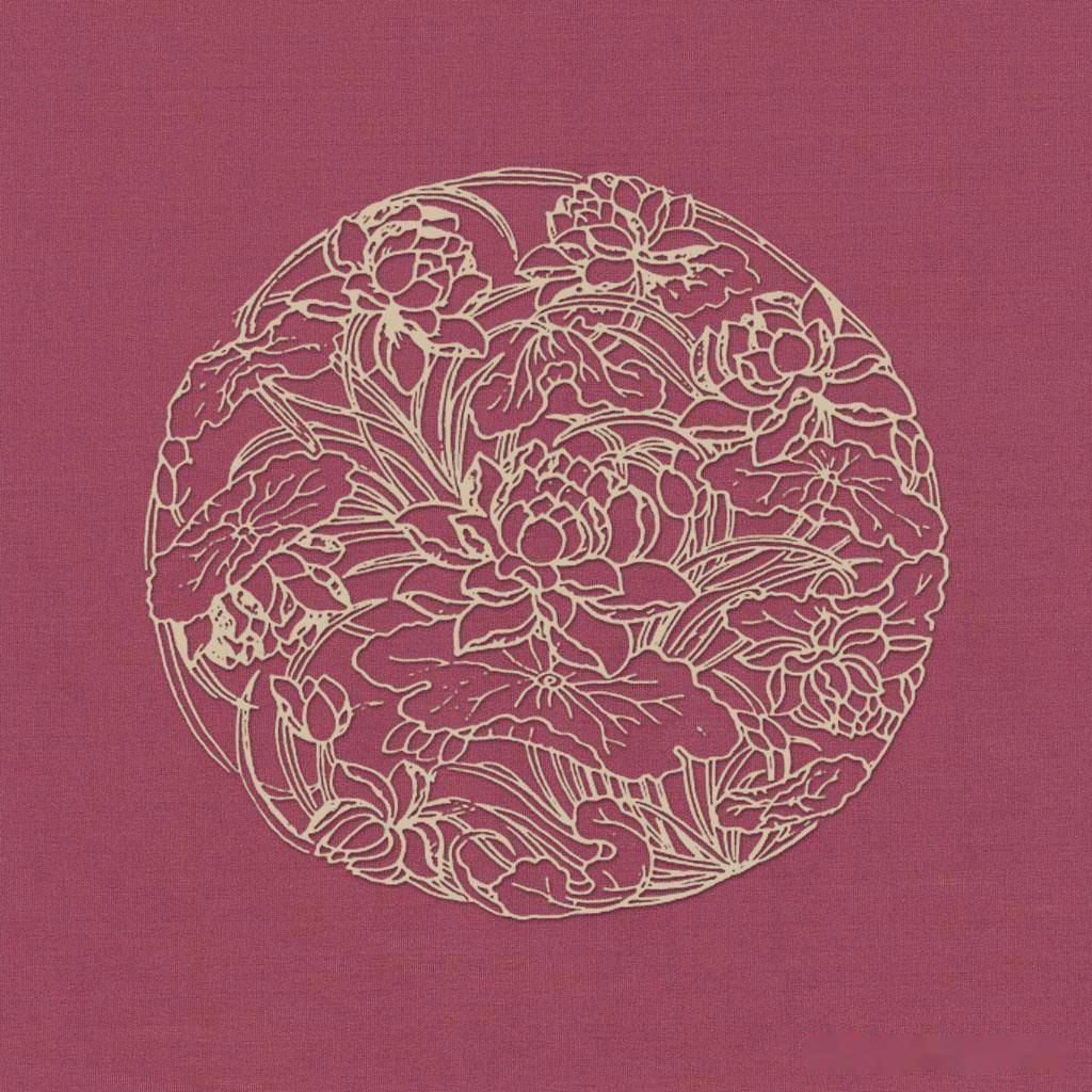 繁花似锦,以"花"元素创意的中国传统纹样设计集锦_朴琢_花开富贵