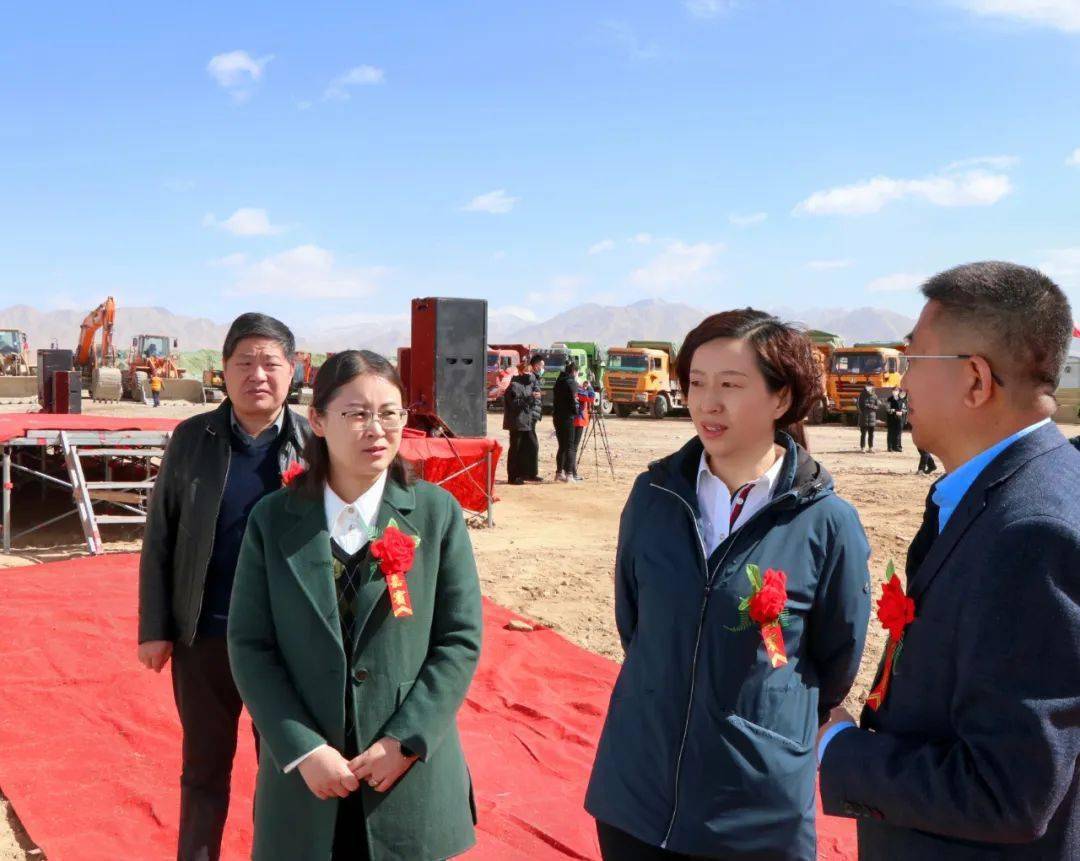 乌兰县举行2023年项目集中开复工仪式