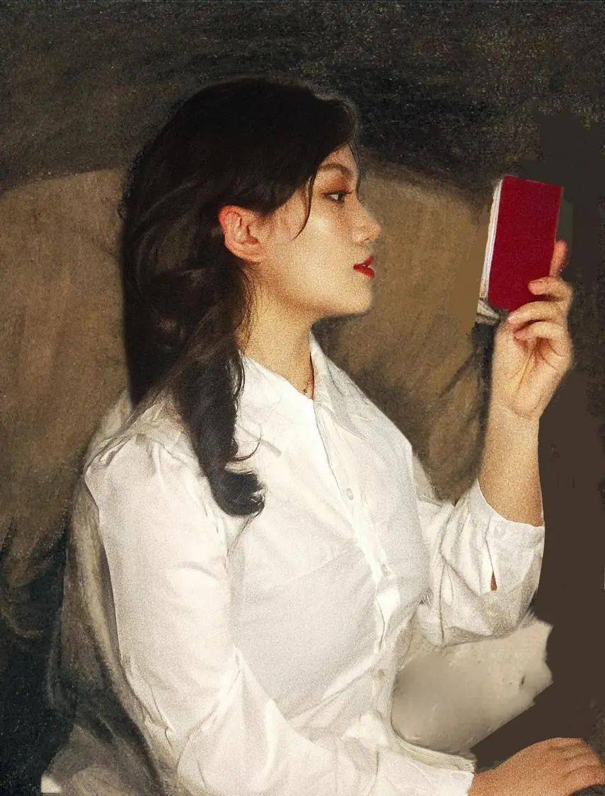 美院人用cosplay与世界名画"同框"_作品_仕女_原作