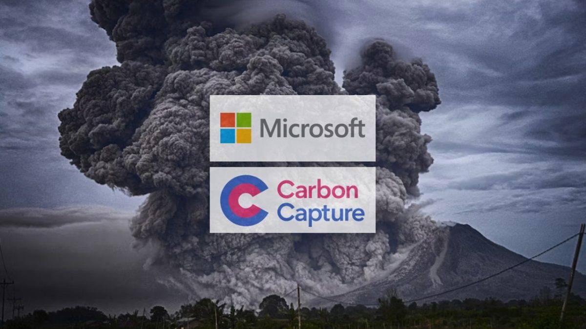 微软签署CarbonCapture合同 计划于2024年启动名为Project Bison项目