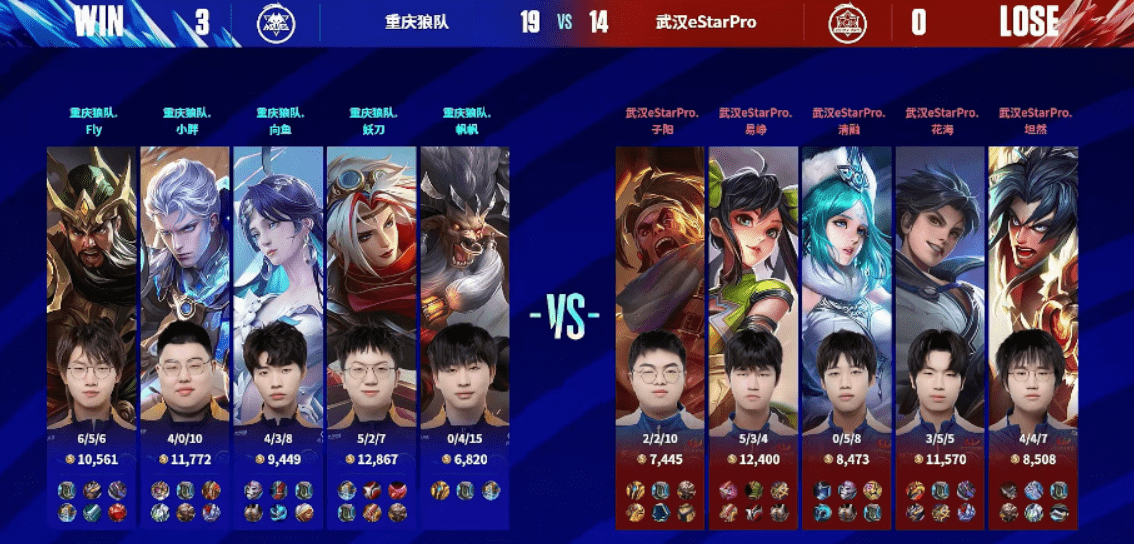 狼队3-0estar，老林BP拿捏，fly关羽太C了，SK不回来要打卡位赛了