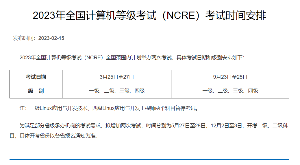 计算机二级考后须知,你关心的问题都在这里