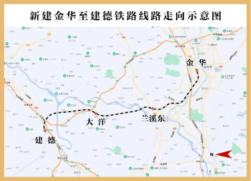 建成后将串联杭黄铁路,合福高铁,沪昆高铁,金温高铁等4条高铁线路,对