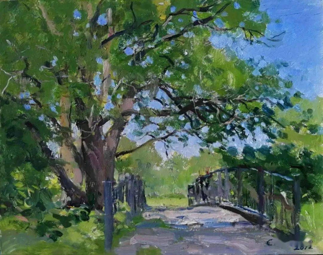 【写生啦】王垂一一小幅油画写生作品新集_cm_详情_创作