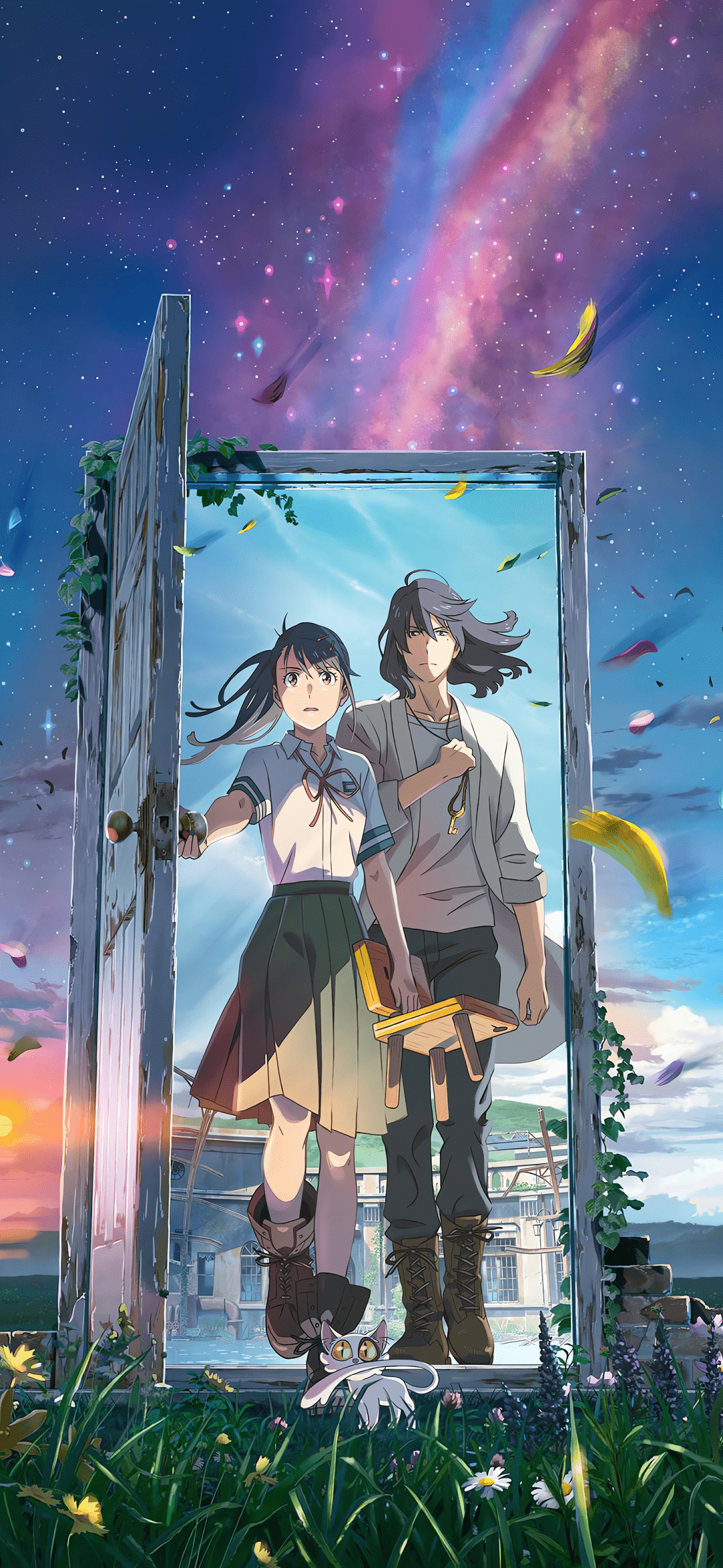 铃芽之旅手机壁纸_电影_旅程_新海诚