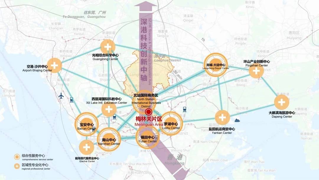 地处深圳中轴线,这里将建设世界级数字经济核心区_梅林_片区_扩大范围