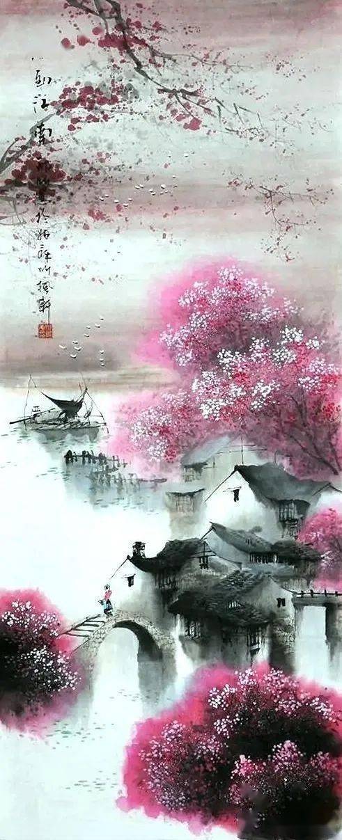 国画:梦江南_江南好_书画_侵权