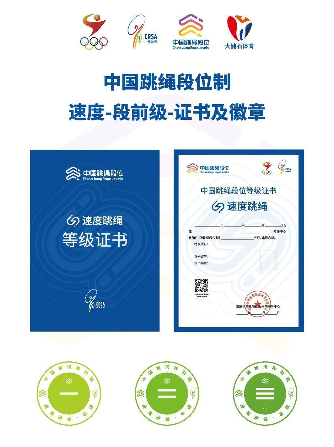 中国跳绳段位制考评标准与荣誉体系-段前级-速度_花样