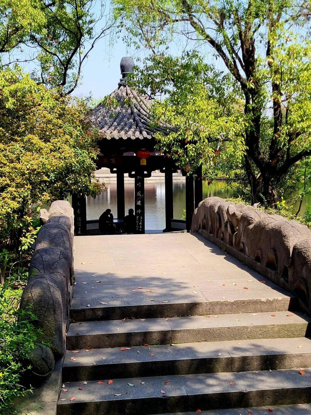 图说绍兴绍兴西园一景