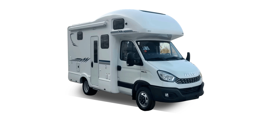 迷野首批依维柯c型房车下线 上下铺设计 高质感旅居空间_搜狐汽车