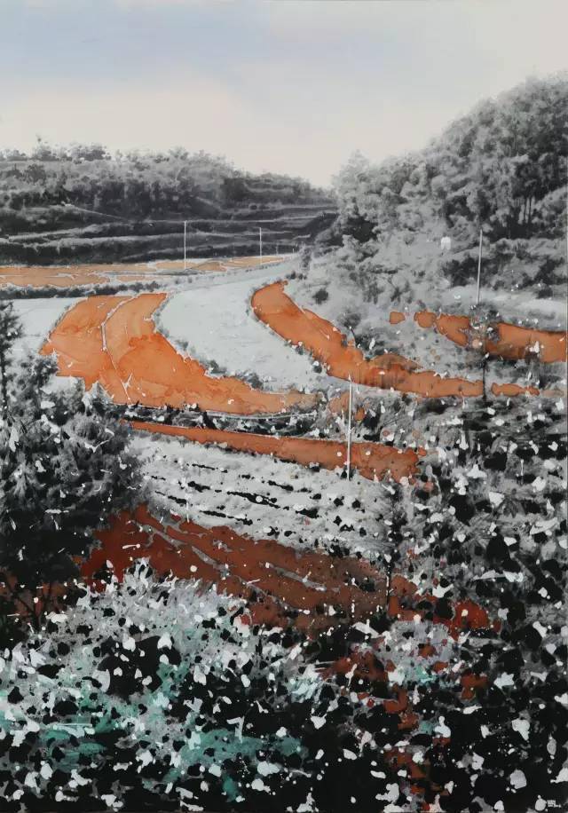 武汉美术馆馆长 陈勇劲_cm_水彩_纸本