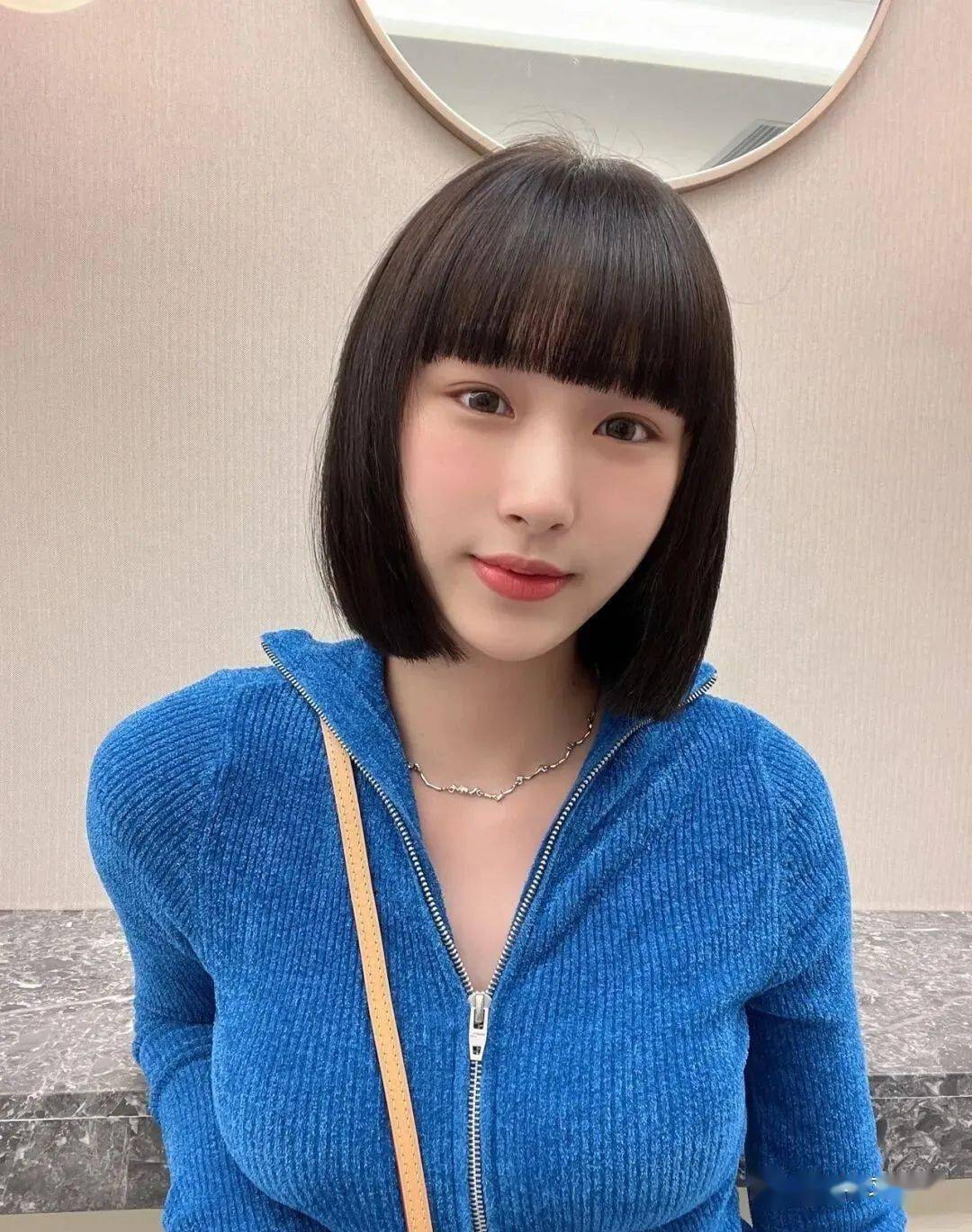 奶茶味妹妹短发呀~