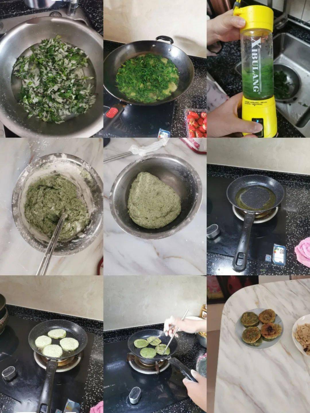 用实际行动带我们走进清明美食青团和艾馍馍
