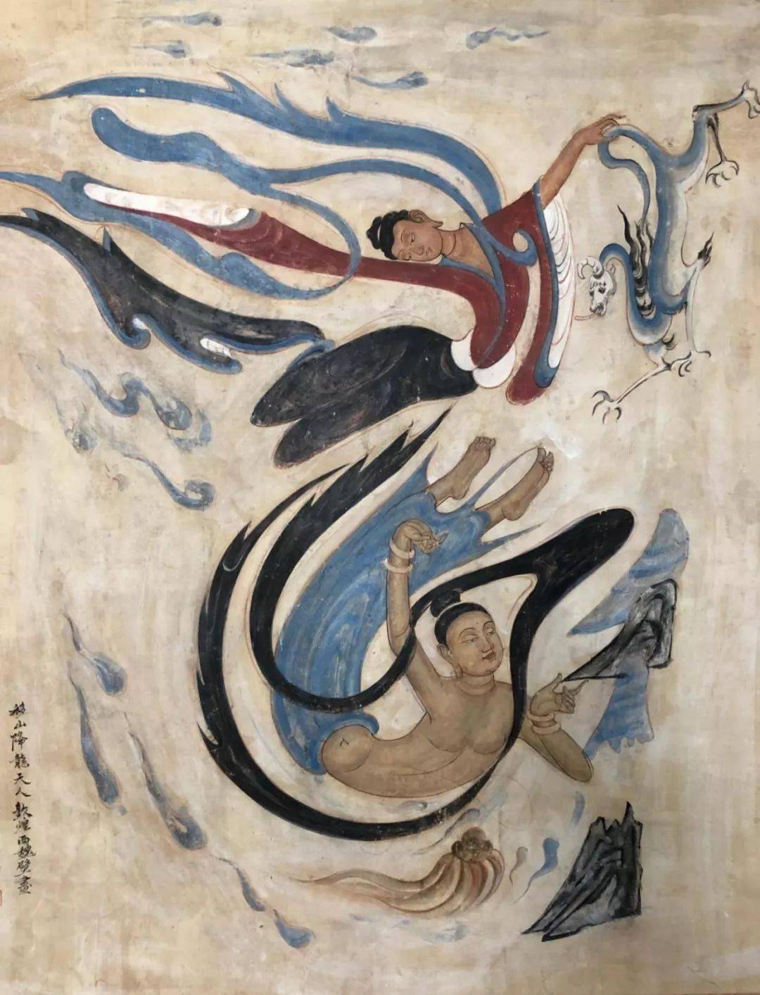 61幅高山笔下的敦煌石窟壁画_尺寸_年份_艺术