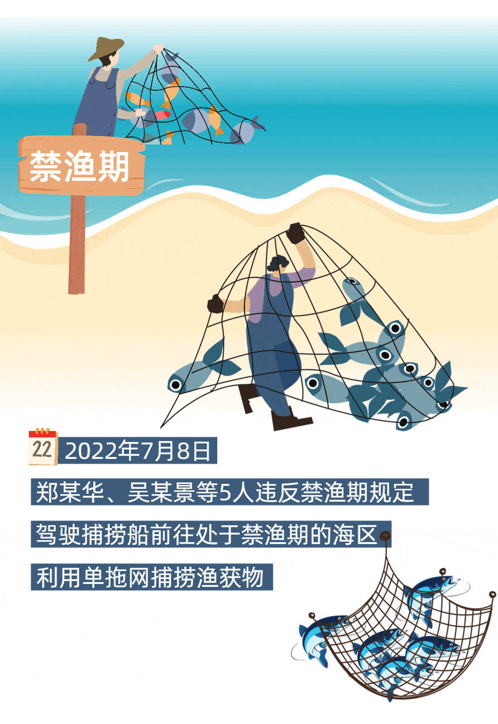 案例精释|禁渔期捕鱼,将面临什么样的法律后果?