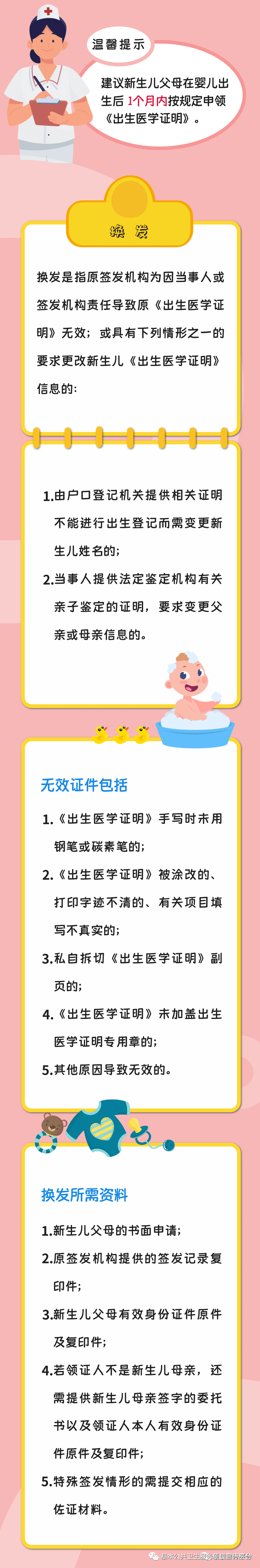 今日啟用!新版出生醫學證明,長這樣→_孩子_出生證_式樣