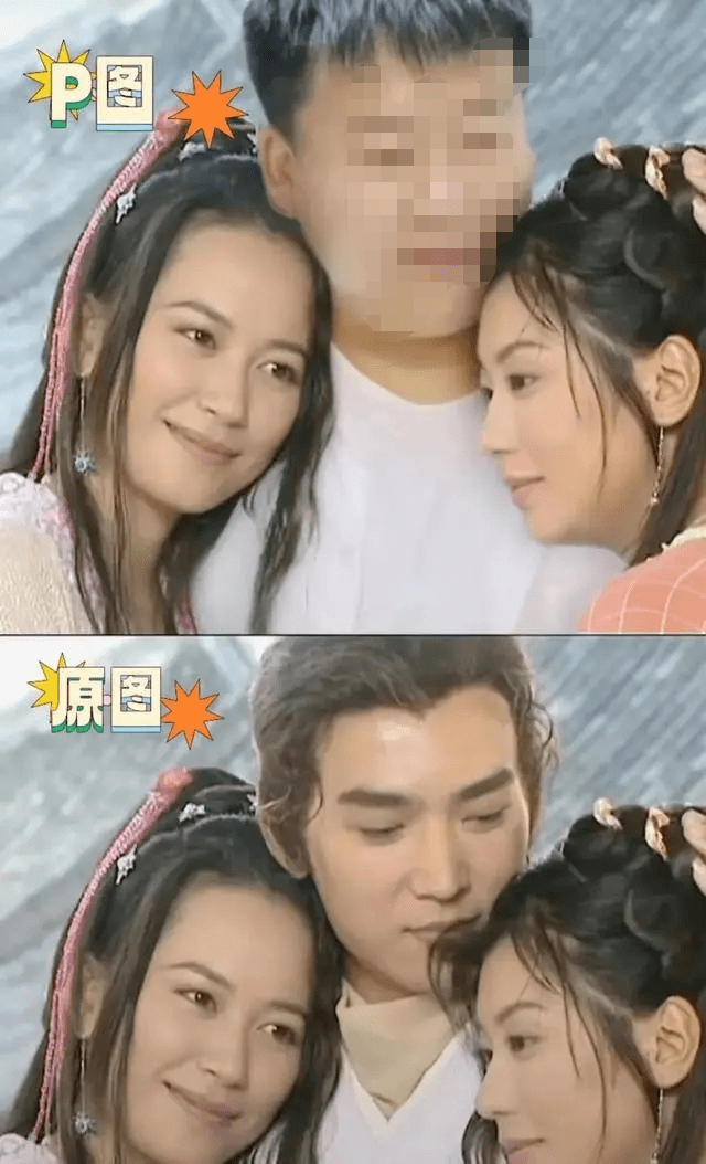 比如《小李飞刀》里,他替换了男主角焦恩俊的脸,并对俞飞鸿和贾静雯两