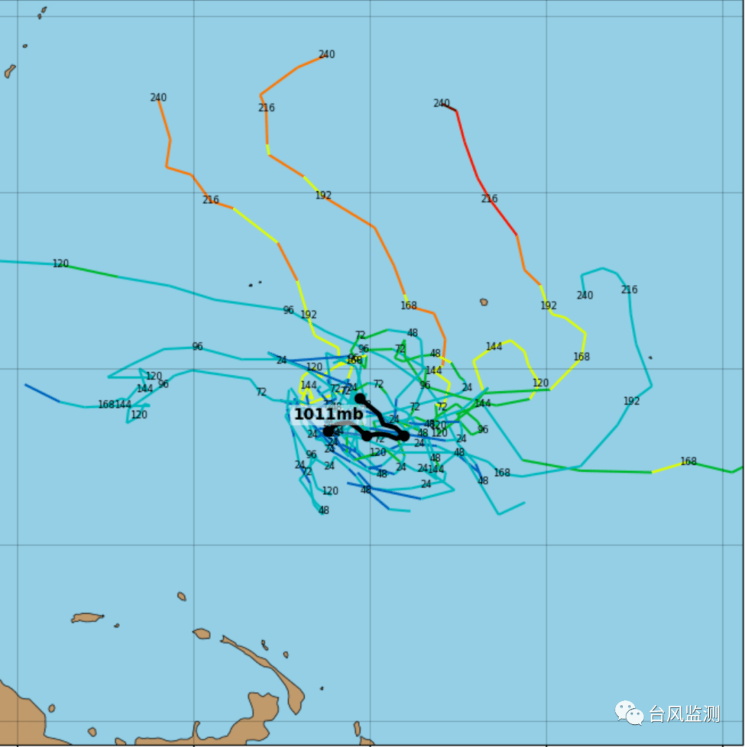 第1号台风"珊瑚"将于今明两天生成!_扰动_热带_低压