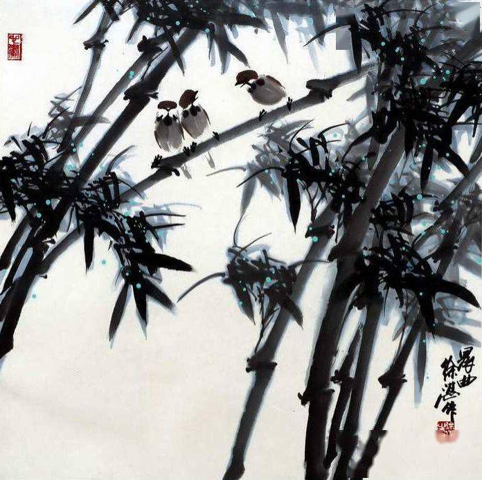 免费领！《跟着徐湛学国画、 写意花鸟画视频教学160集全》，初学者必备