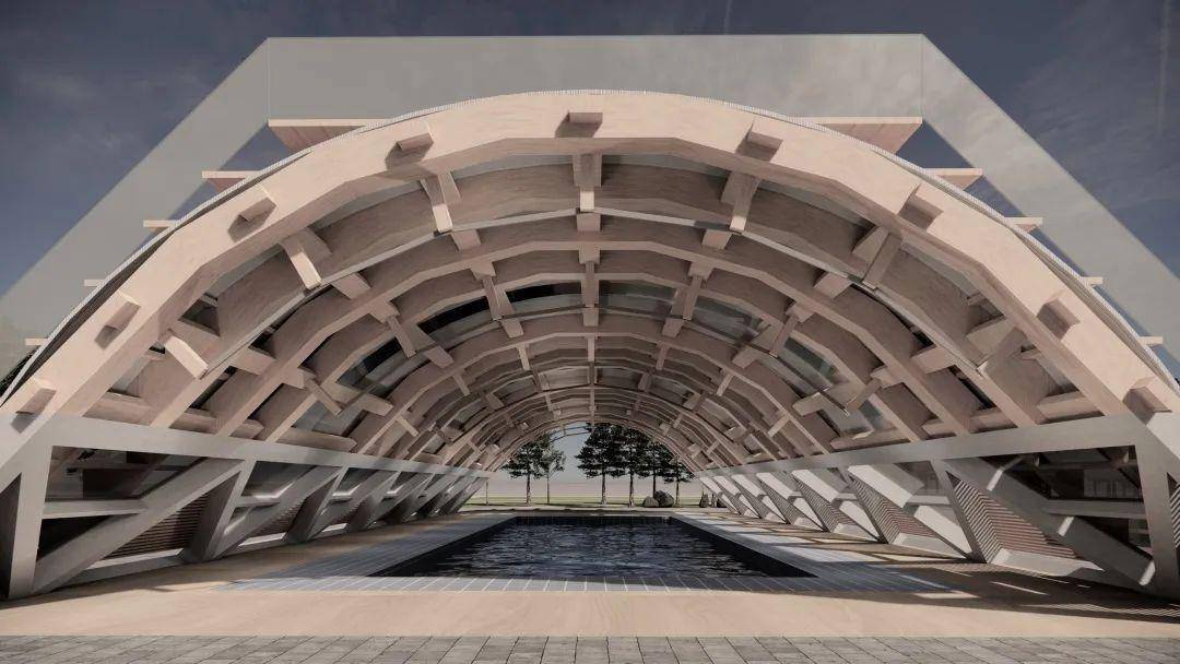 展览专题 | "木构新景"展里的几种大跨度建筑空间 / 韩晓峰
