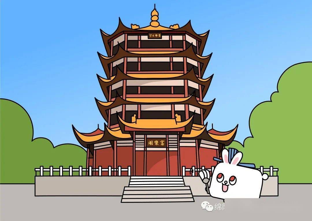 三国时期建筑简笔画图片