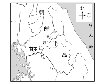 (2023春·福建三明·高三模拟)汉江流域是朝鲜半岛人口稠密,经济发达