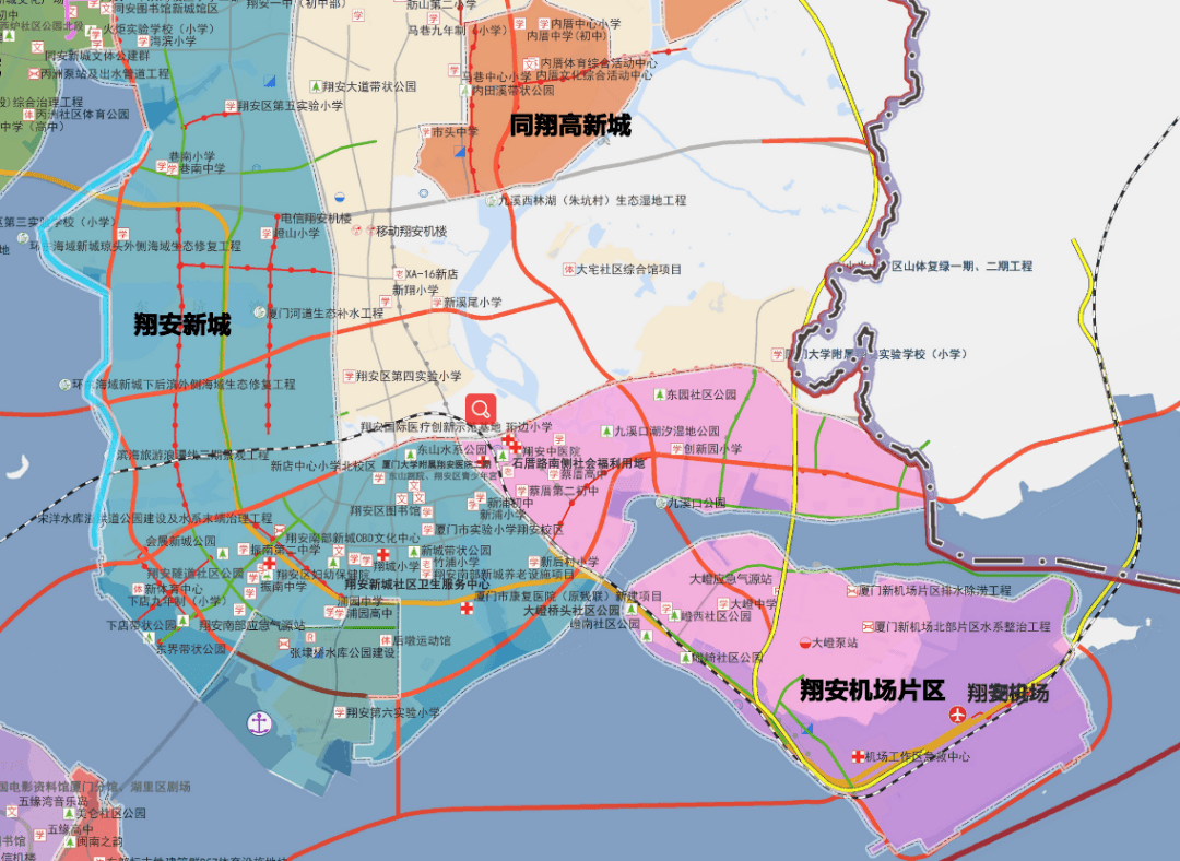 2021-2025年,厦门重点建设片区曝光_空间_实施规划_中心