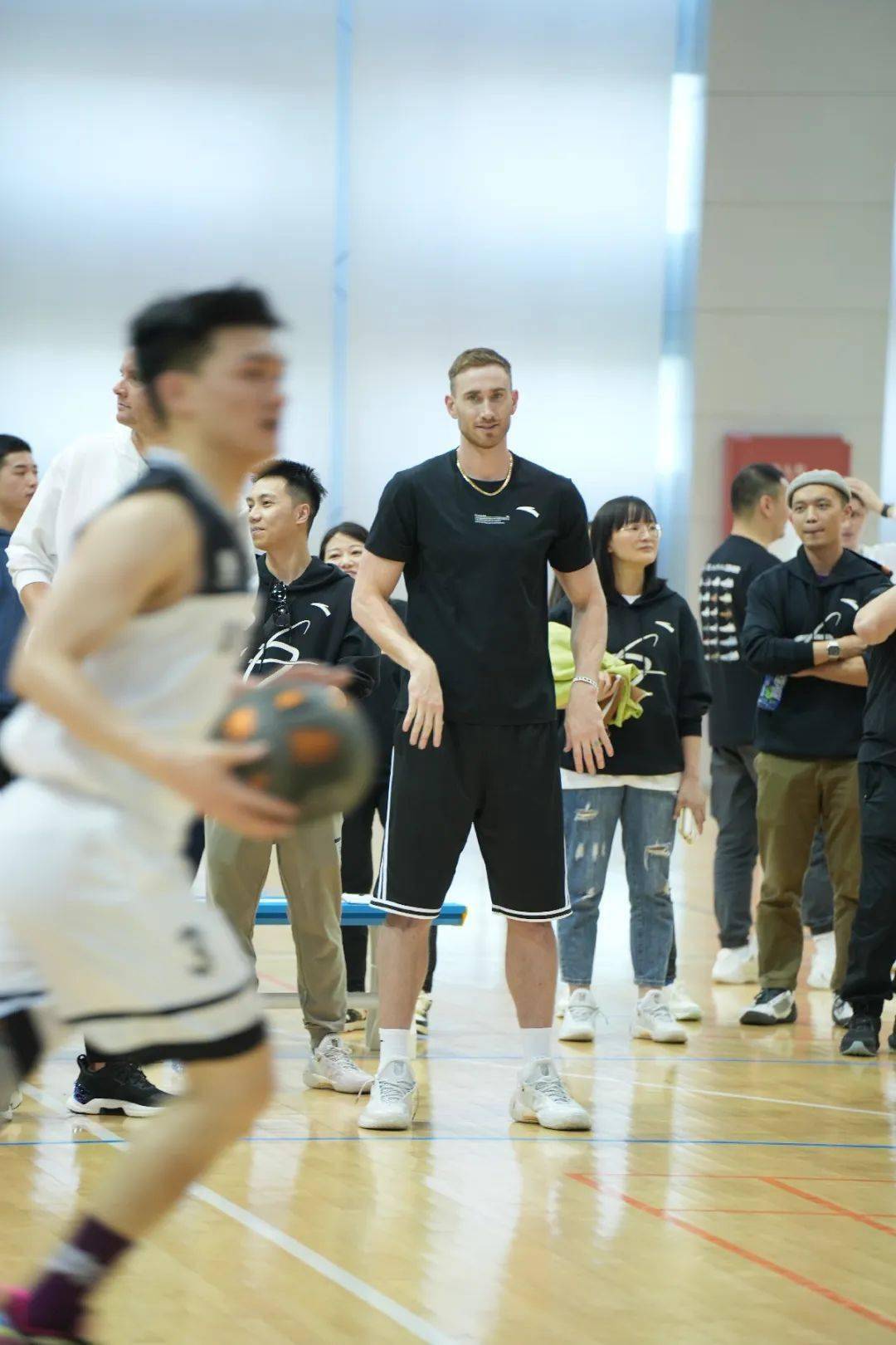 海沃德急速中国行 day2: 季后赛,校园,蟹脚面_朋友_马也哥_互动