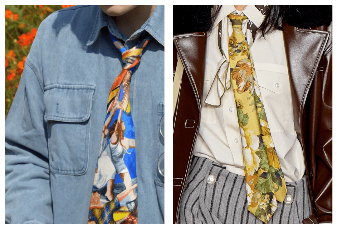 职场造型新玩法,领带可以这么"花"