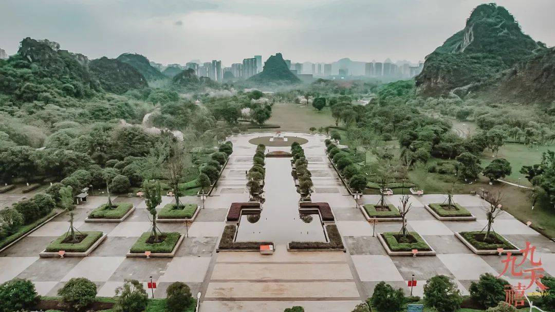 三这个公园,免费赏花,露营,逛车展,品美食…太好玩了_临桂_桂林_山水