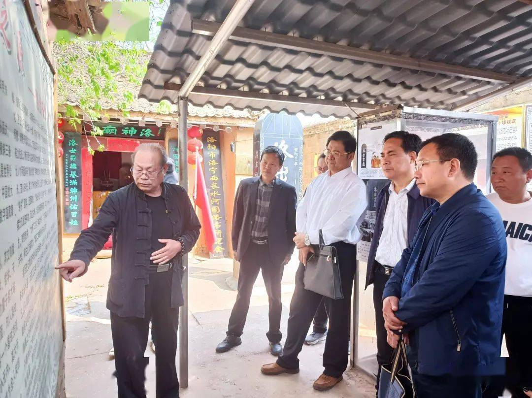 杨延武一行赴洛宁调研_文化_工作_张营村