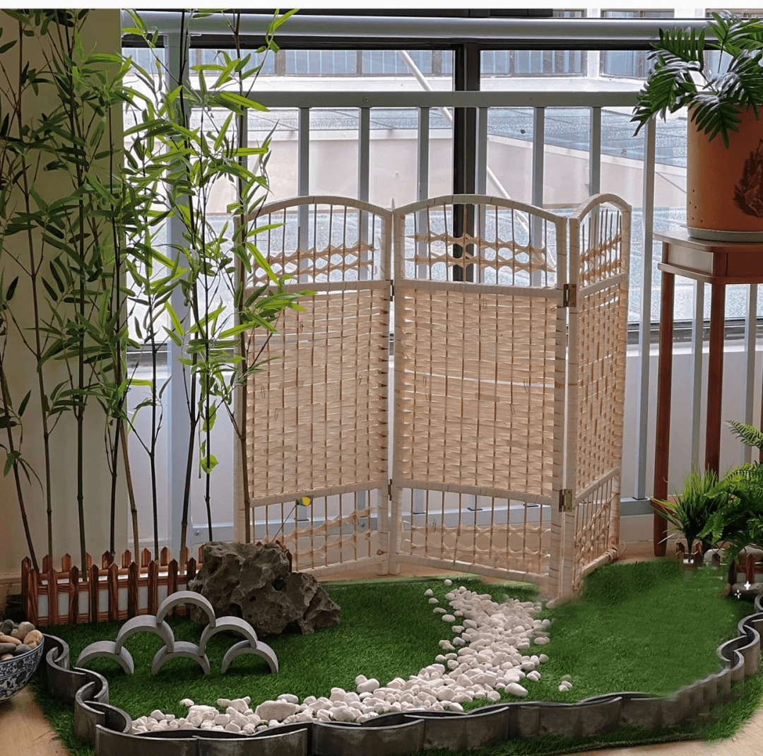 竹色四时也不移,40 超美超实用的幼儿园竹艺环创方案,你一定用得到