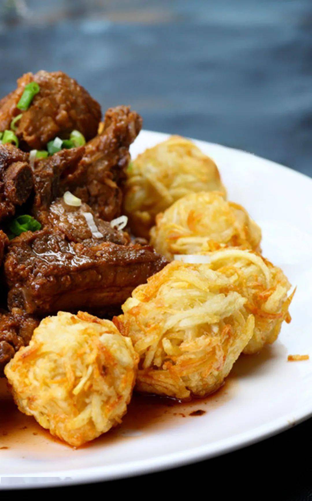 67淄博有烧烤,达拉特有_____美食_丸子_味道