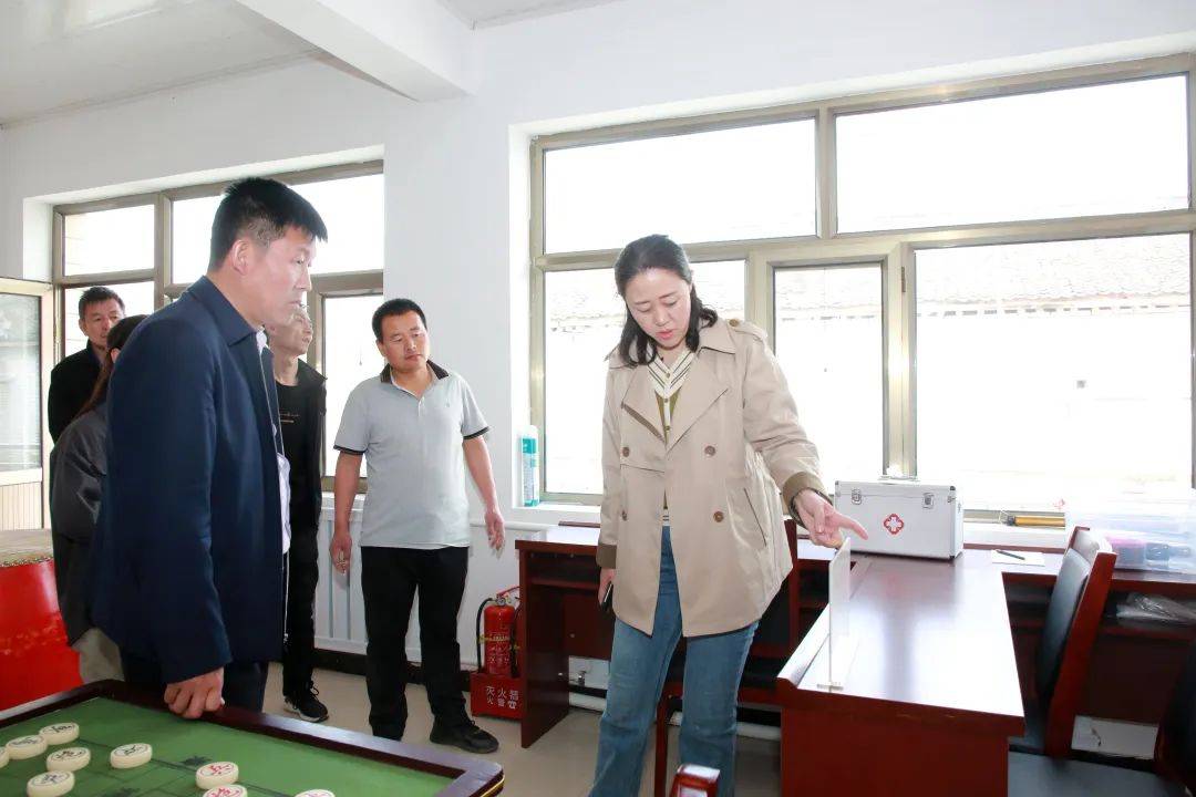 王蕾带队深入大涧乡调研指导新时代文明实践所(站)建设工作情况_井村